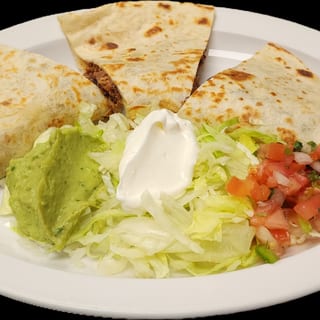 Steamed Chicken Quesadilla