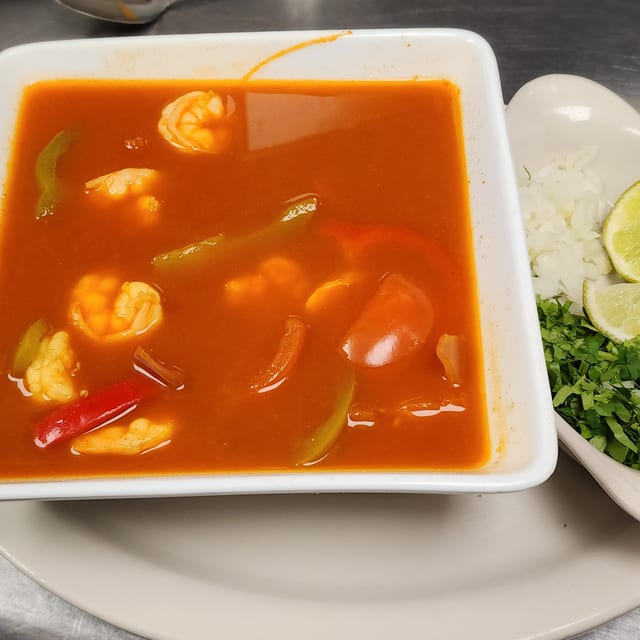 Caldo de Camaron.