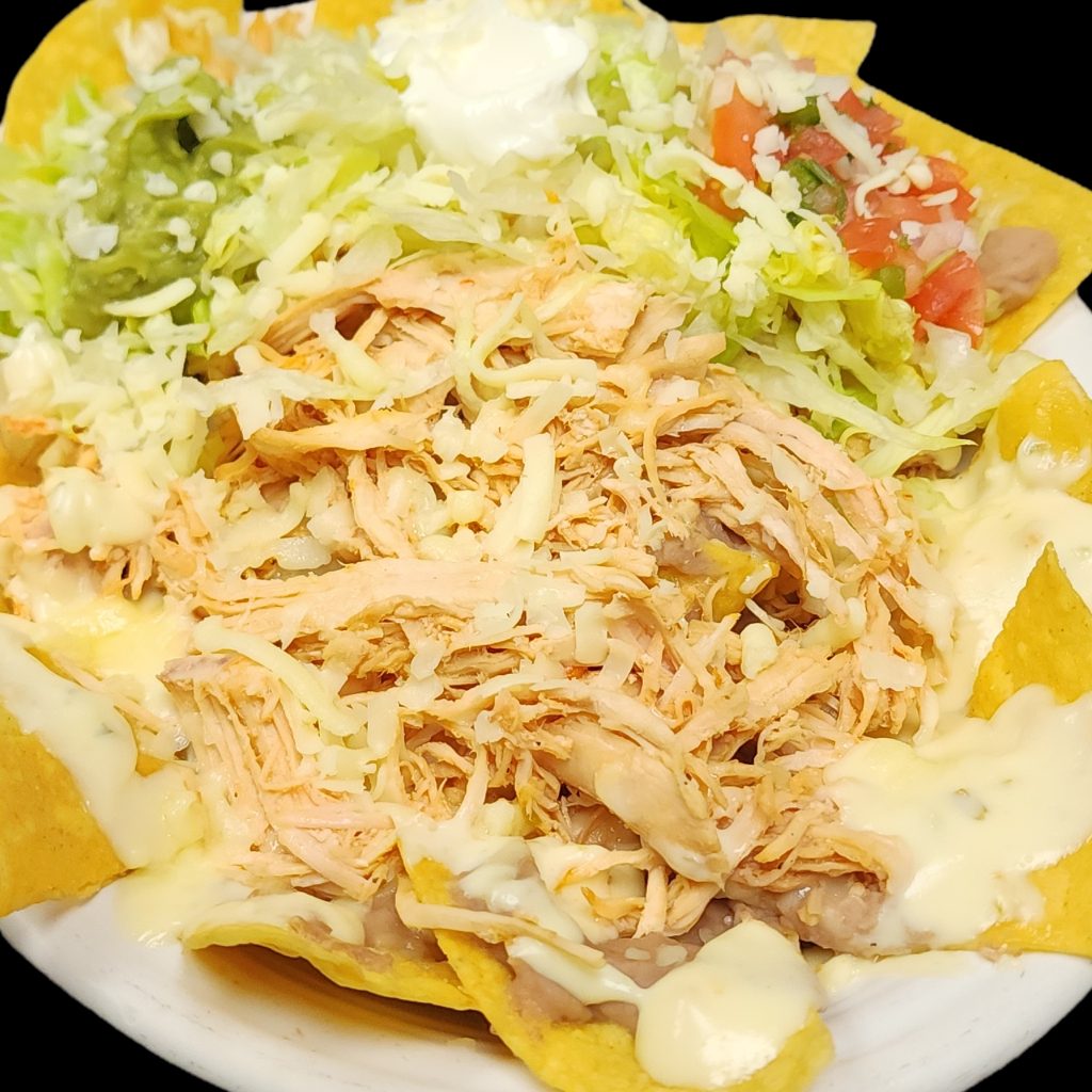 Chicken Nachos.