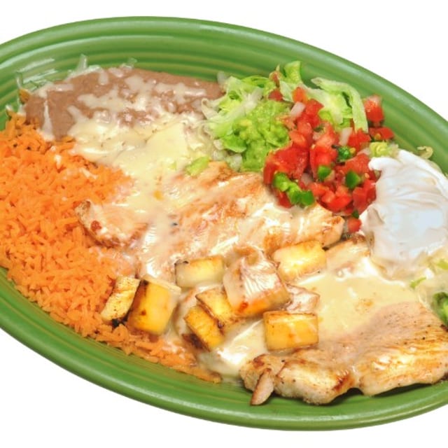 Pollo a La Piña.