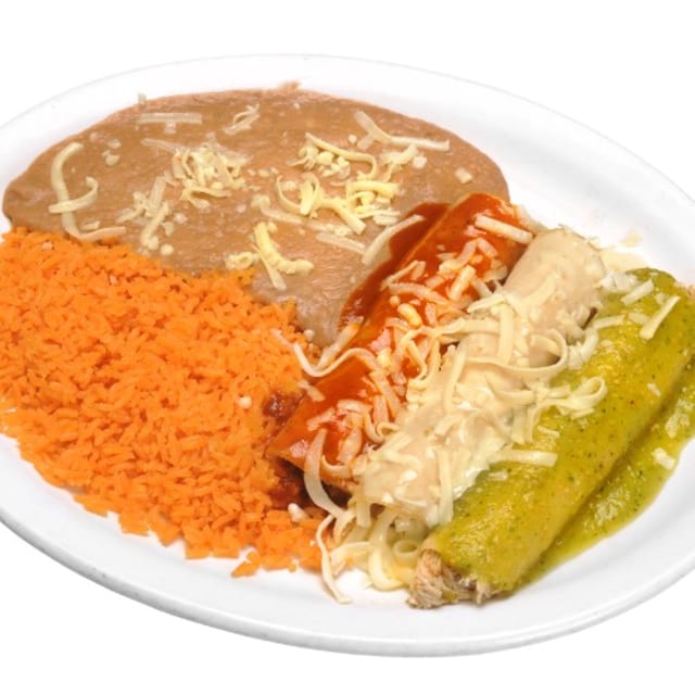 Enchiladas Tri-Color.