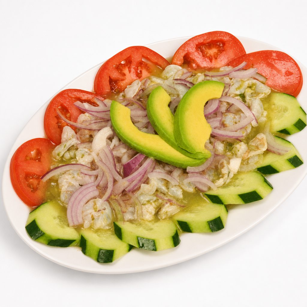Camarones Aguachiles Rojos.