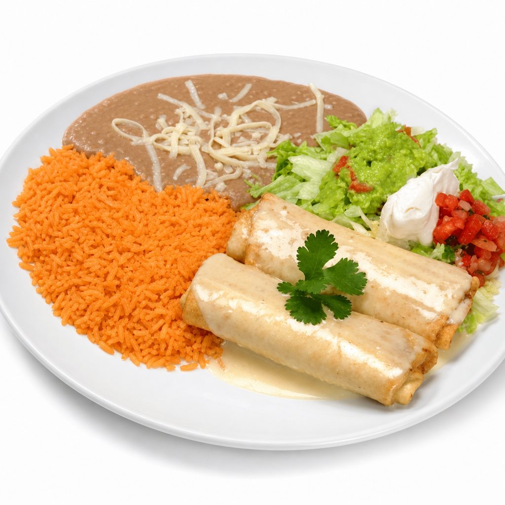Chimichangas.