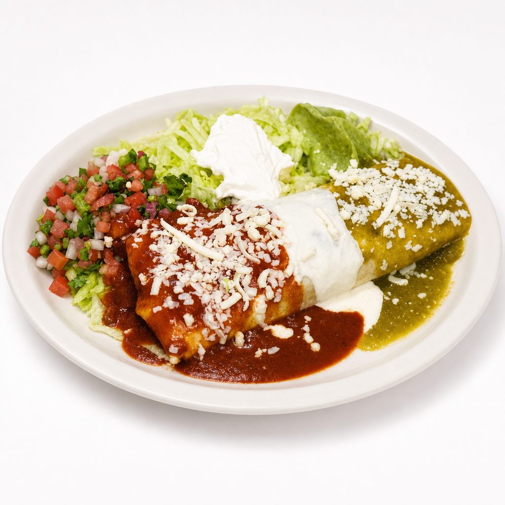 Burrito Tricolor.