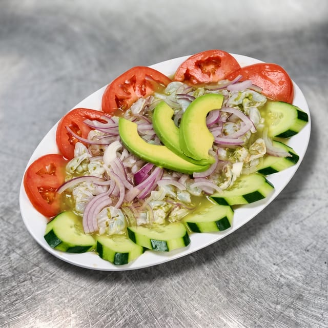 Camarones Aguachiles Rojos.