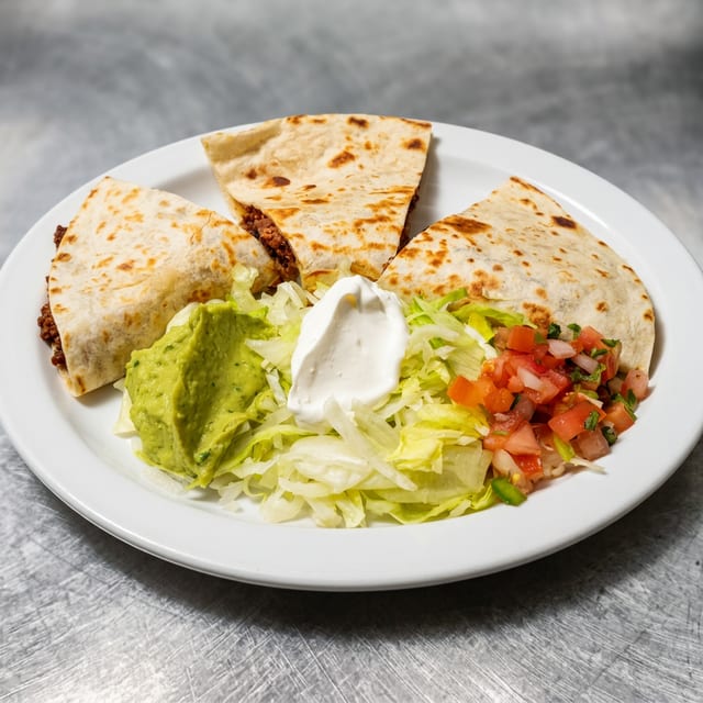 Chorizo Quesadilla.