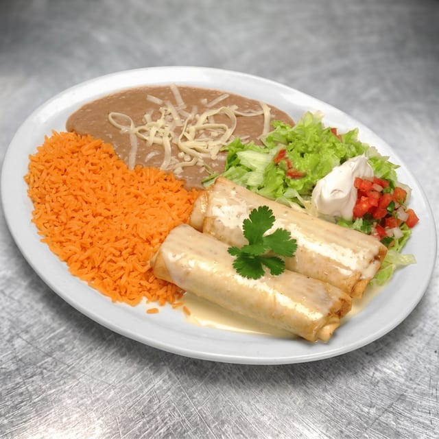 Chimichangas.