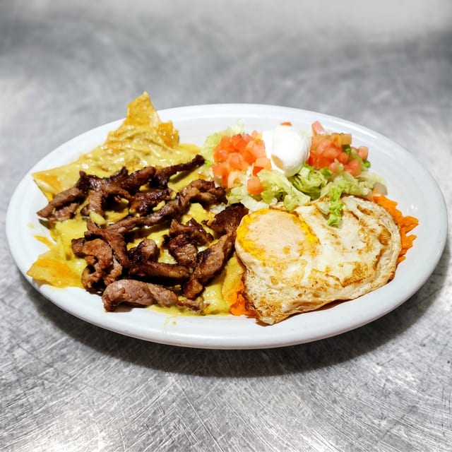 Chilaquiles.