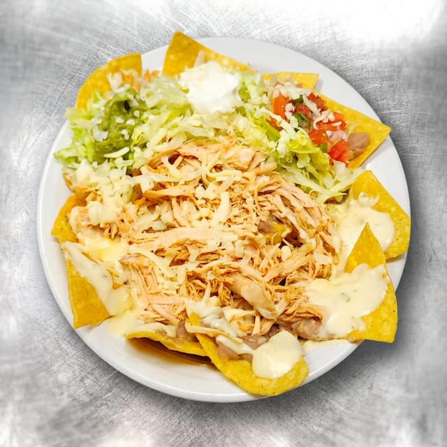 Chicken Nachos.